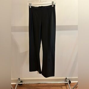 Forever 21 Black Pleather Flare Pants